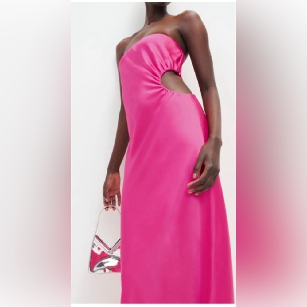 - Reformation Neveah Flambé dress- size M $278 - Picture 4 of 12